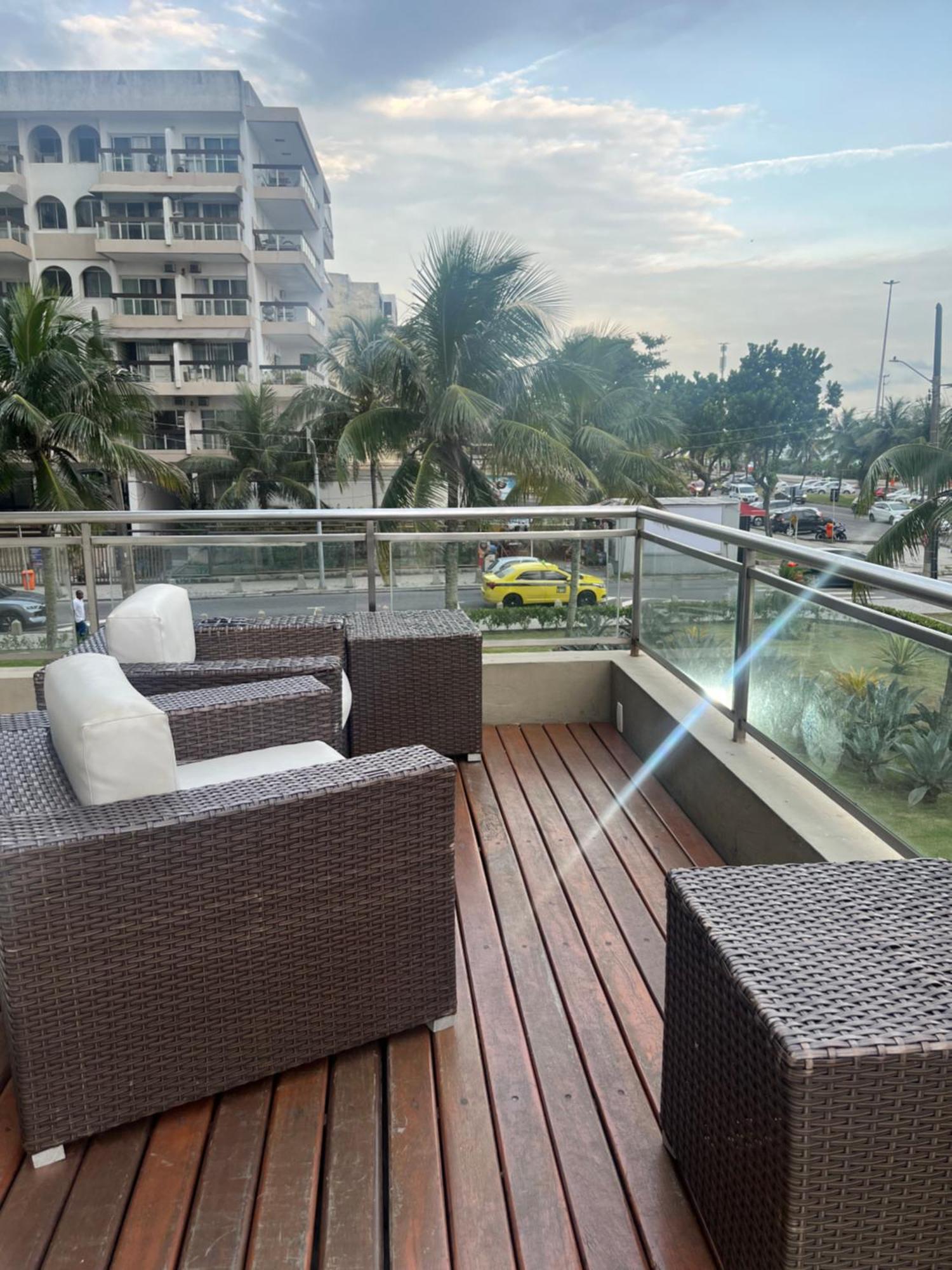 Apto Barra Da Tijuca Frente Pro Mar Рио де Жанейро Екстериор снимка