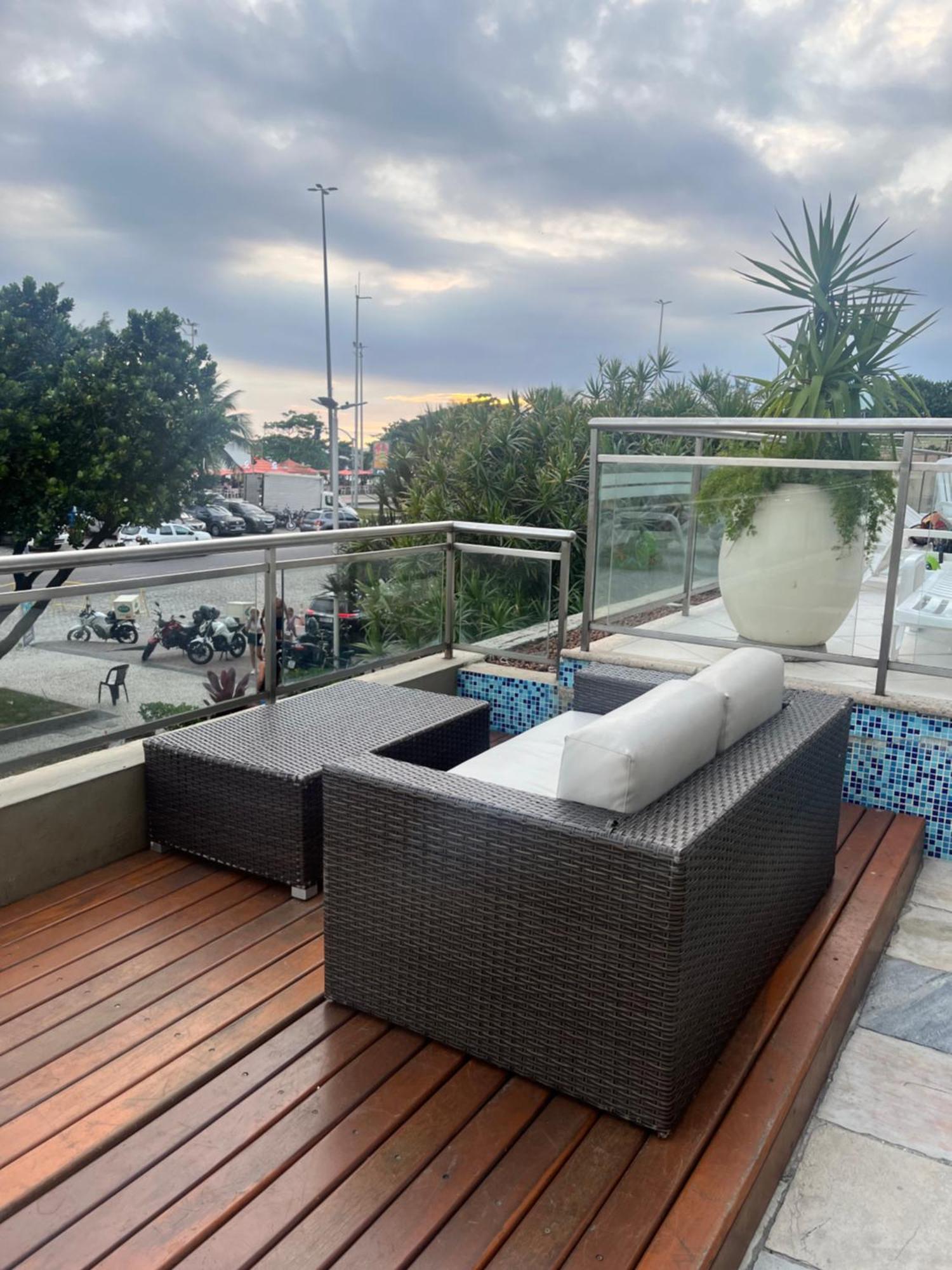 Apto Barra Da Tijuca Frente Pro Mar Рио де Жанейро Екстериор снимка